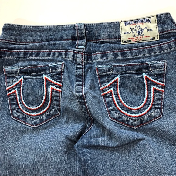 True Religion Stretch Classic Boot Cut Jeans - Picture 7 of 8